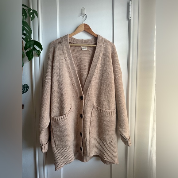 Babaa No.17 Sweater Coat in Rosé - Picture 1 of 6